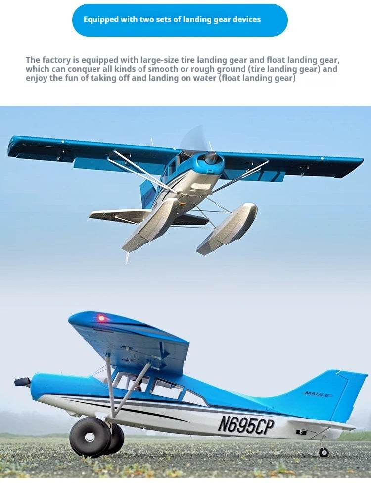 RC FMS 1500mm Maule Large-Scale Electric Remote Control Aircraft Model - Beginner-Friendly Fixed-Wing Drone - ToylandEU