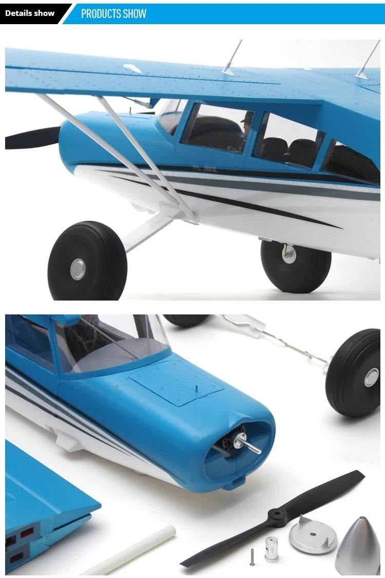 RC FMS 1500mm Maule Large-Scale Electric Remote Control Aircraft Model - Beginner-Friendly Fixed-Wing Drone - ToylandEU