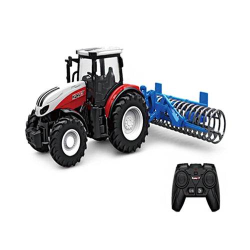 RC Farm King - 1/24 Scale Adventure-Ready RC Tractor with High-Grip Tires - ToylandEU