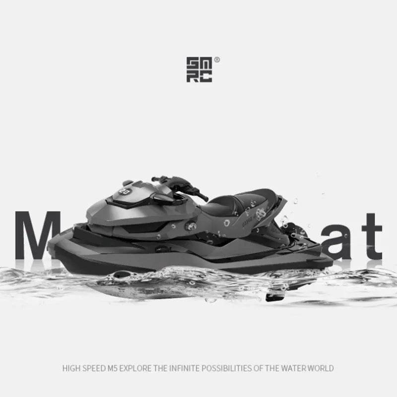 RC Fast & Fun RC Motor Boat with Safety Features & Color Options - ToylandEU