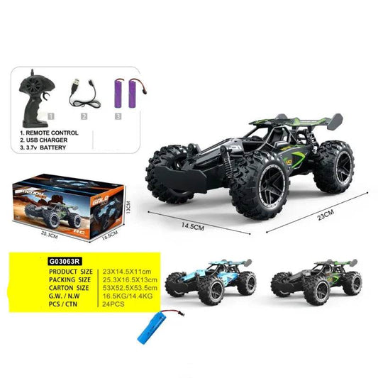RC Fast and Furious 1:18 Scale RC Truck - 20 km/h Remote Control Fun! - ToylandEU