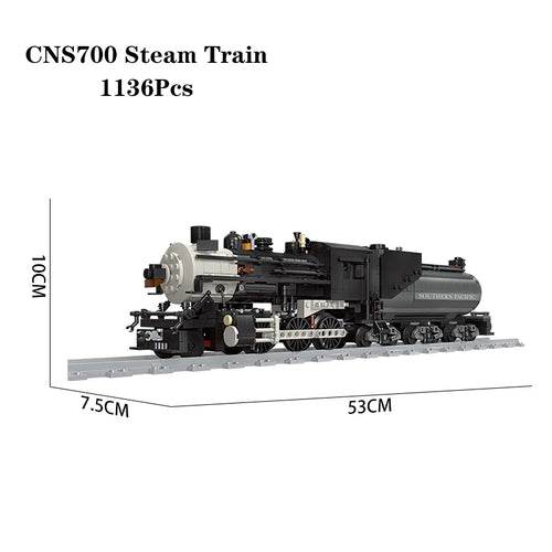 RC Festive RC Rail Car Building Blocks - High-Tech Christmas Toy Set - ToylandEU