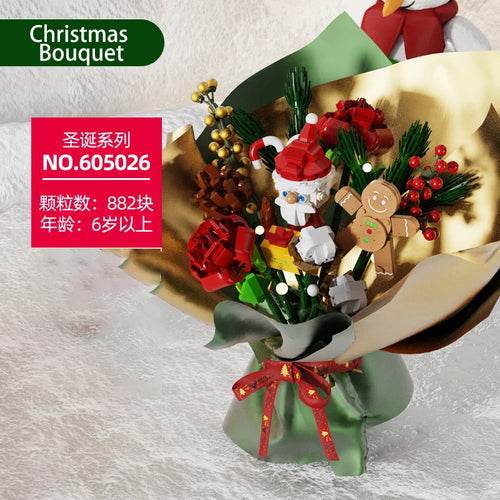 RC Festive RC Rail Car Building Blocks - High-Tech Christmas Toy Set - ToylandEU