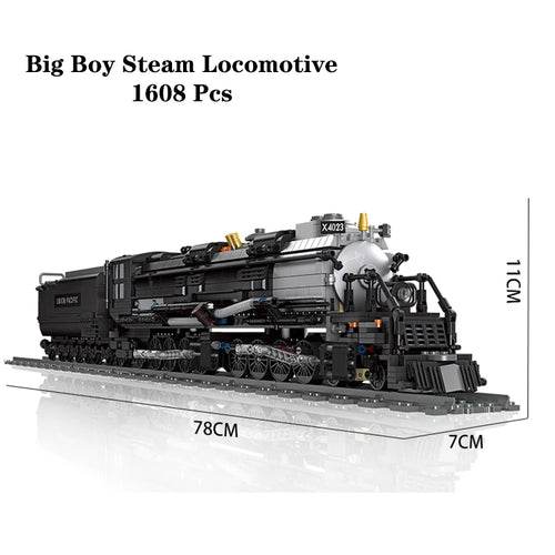 RC Festive RC Rail Car Building Blocks - High-Tech Christmas Toy Set - ToylandEU