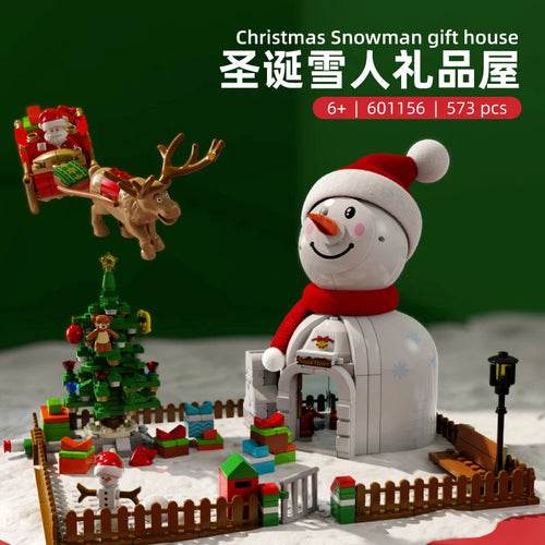 RC Festive RC Rail Car Building Blocks - High-Tech Christmas Toy Set - ToylandEU