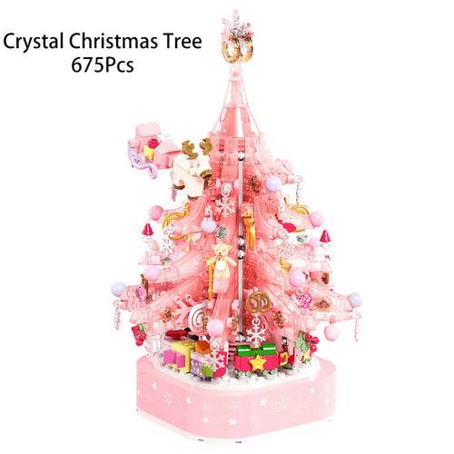 RC Festive RC Rail Car Building Blocks - High-Tech Christmas Toy Set - ToylandEU