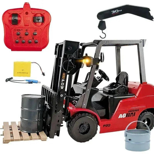  RC Forklift Truck 1To8 LED Lights Remote Toy -  ToylandEU™