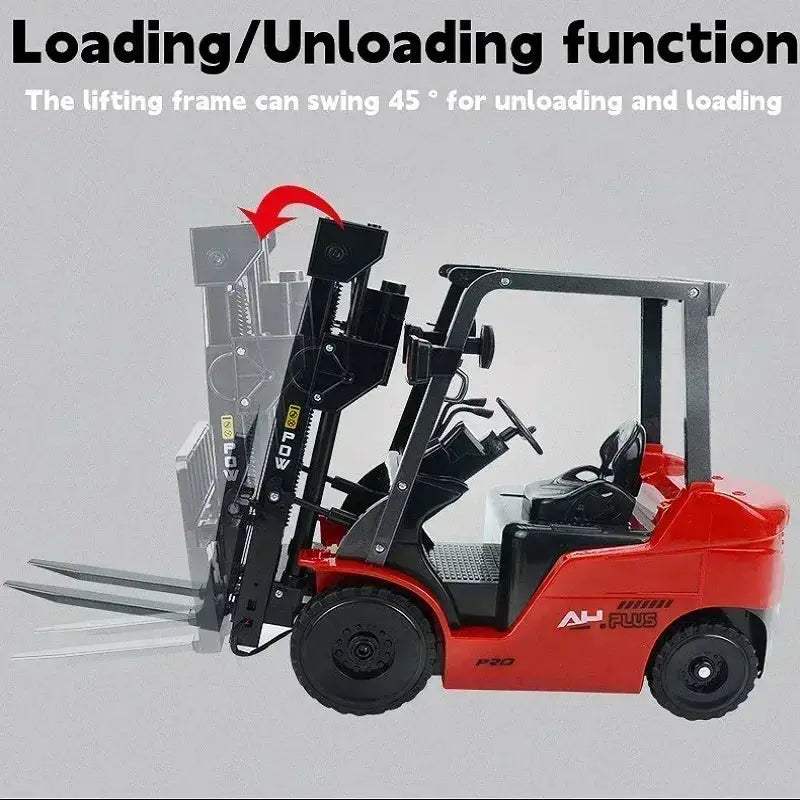  RC Forklift Truck 1To8 LED Lights Remote Toy -  ToylandEU™