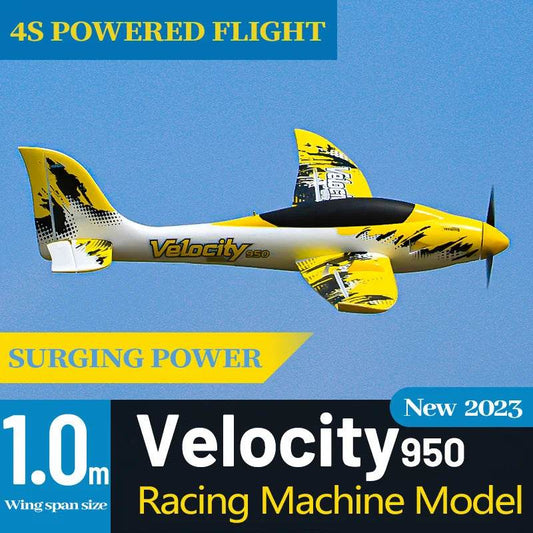 RC Freewing Velocity Patrol Racing RC Airplane - Fixed Wing Model with 6 Channels - ToylandEU