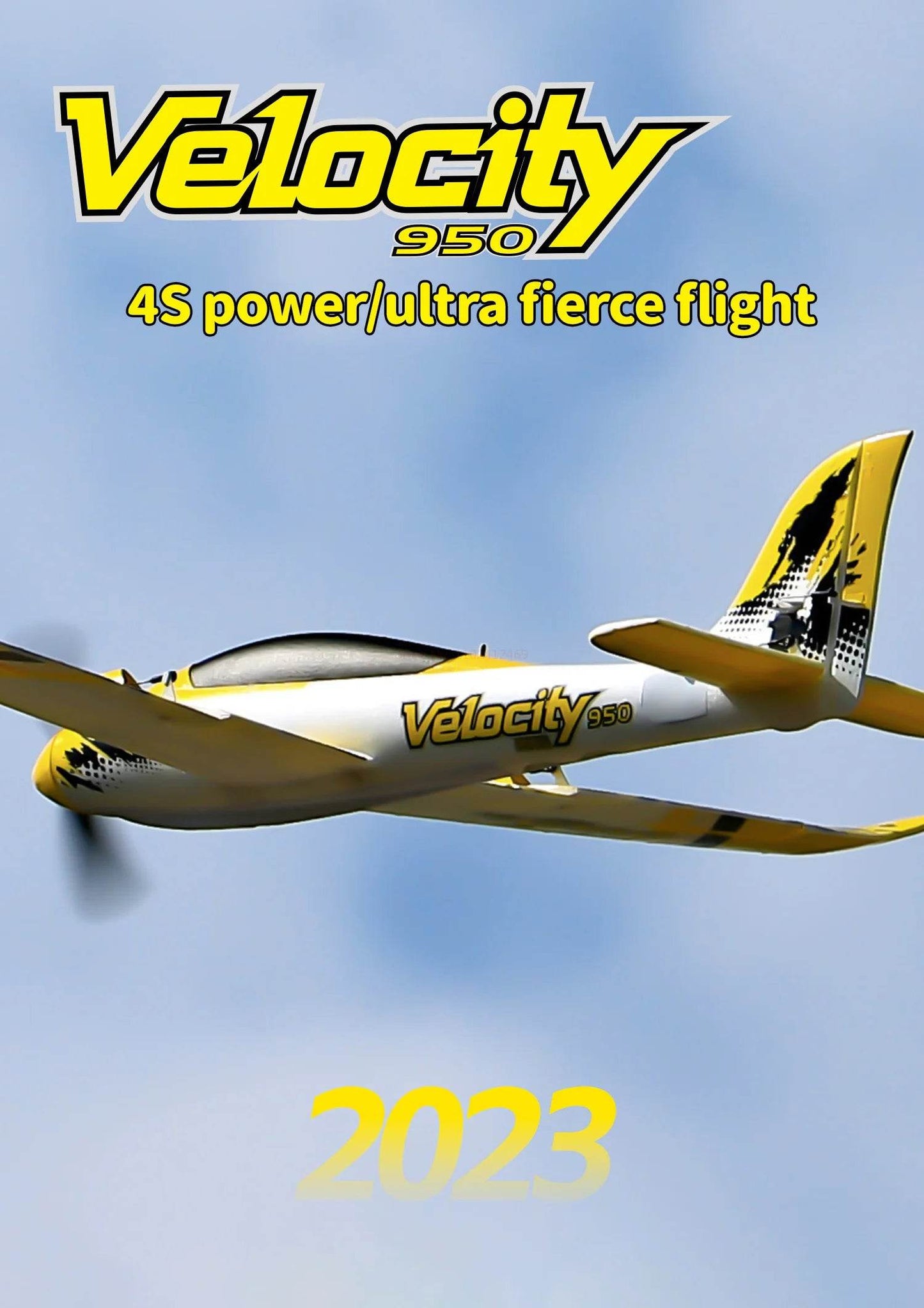 RC Freewing Velocity Patrol Racing RC Airplane - Fixed Wing Model with 6 Channels - ToylandEU