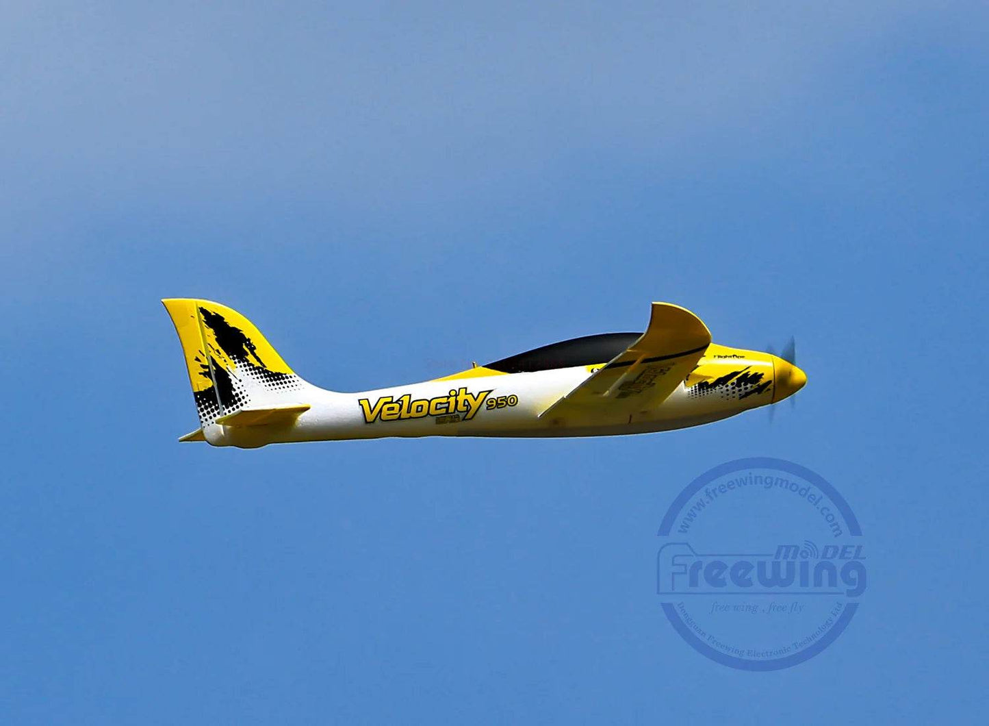 RC Freewing Velocity Patrol Racing RC Airplane - Fixed Wing Model with 6 Channels - ToylandEU