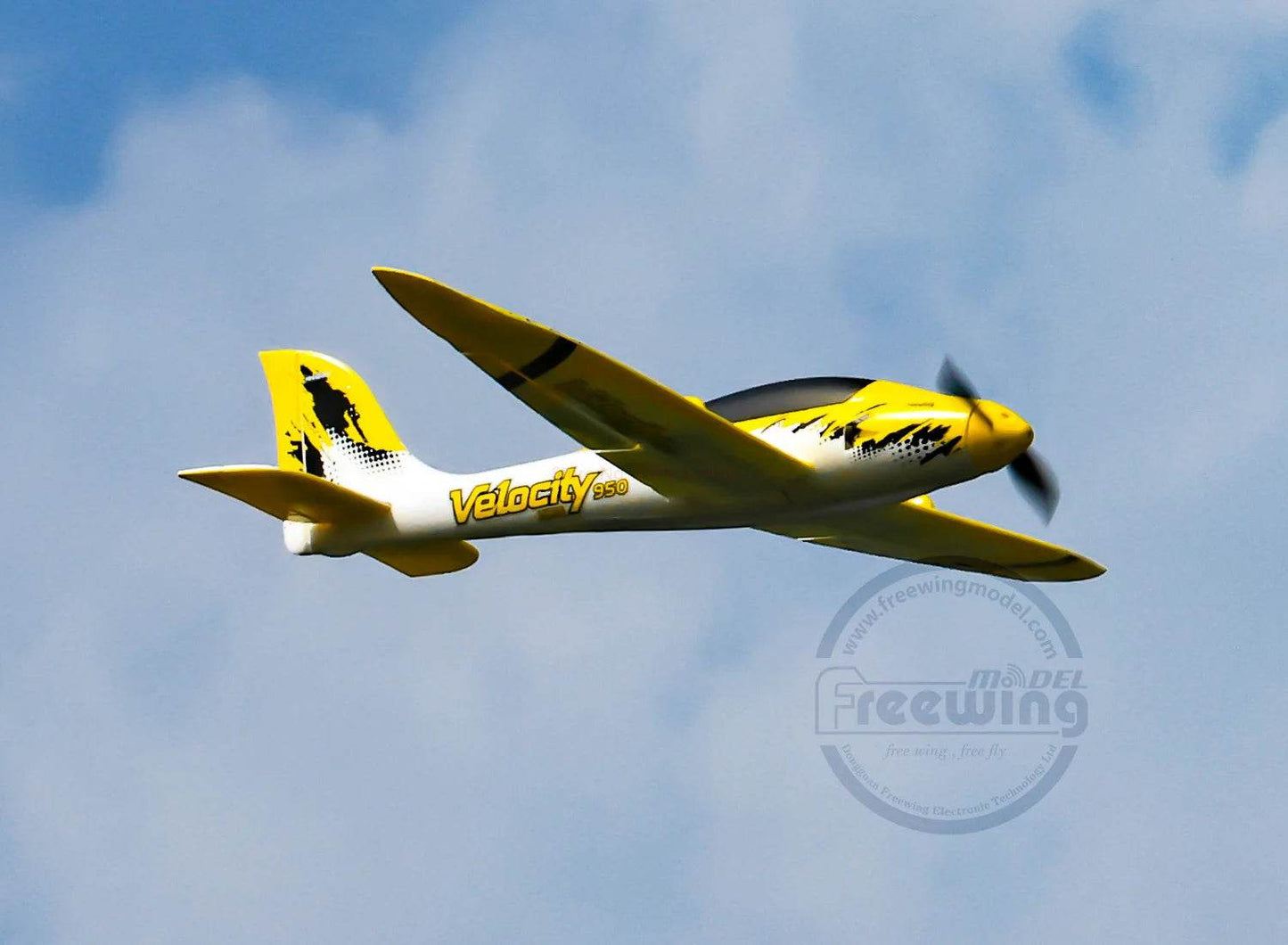RC Freewing Velocity Patrol Racing RC Airplane - Fixed Wing Model with 6 Channels - ToylandEU