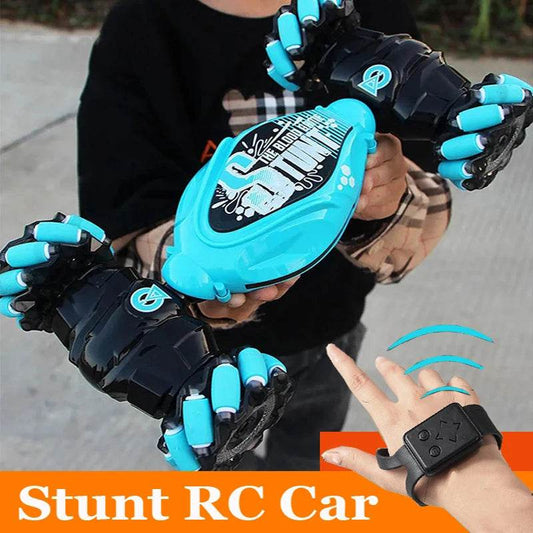 RC Gesture-Activated 4WD Stunt RC Car with Brilliant LED Lights - ToylandEU