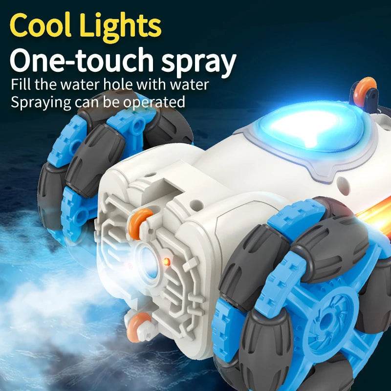 RC Gesture-Controlled Stunt RC Car with Lights and Spray Effects - ToylandEU