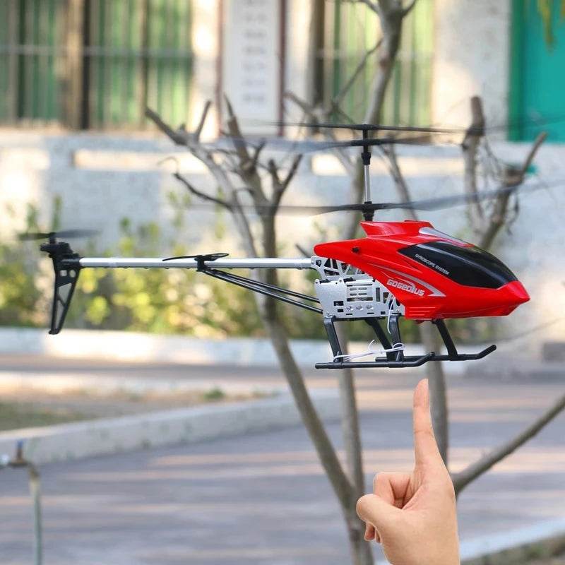 RC Giant 80cm Alloy RC Helicopter - Ultimate Outdoor Fun for Kids! - ToylandEU