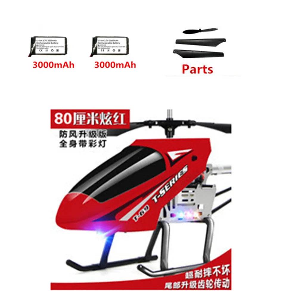 RC Giant 80cm Alloy RC Helicopter - Ultimate Outdoor Fun for Kids! - ToylandEU