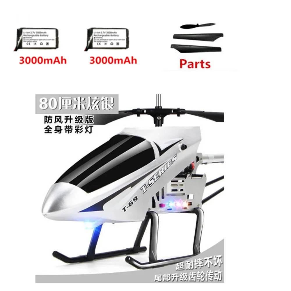RC Giant 80cm Alloy RC Helicopter - Ultimate Outdoor Fun for Kids! - ToylandEU