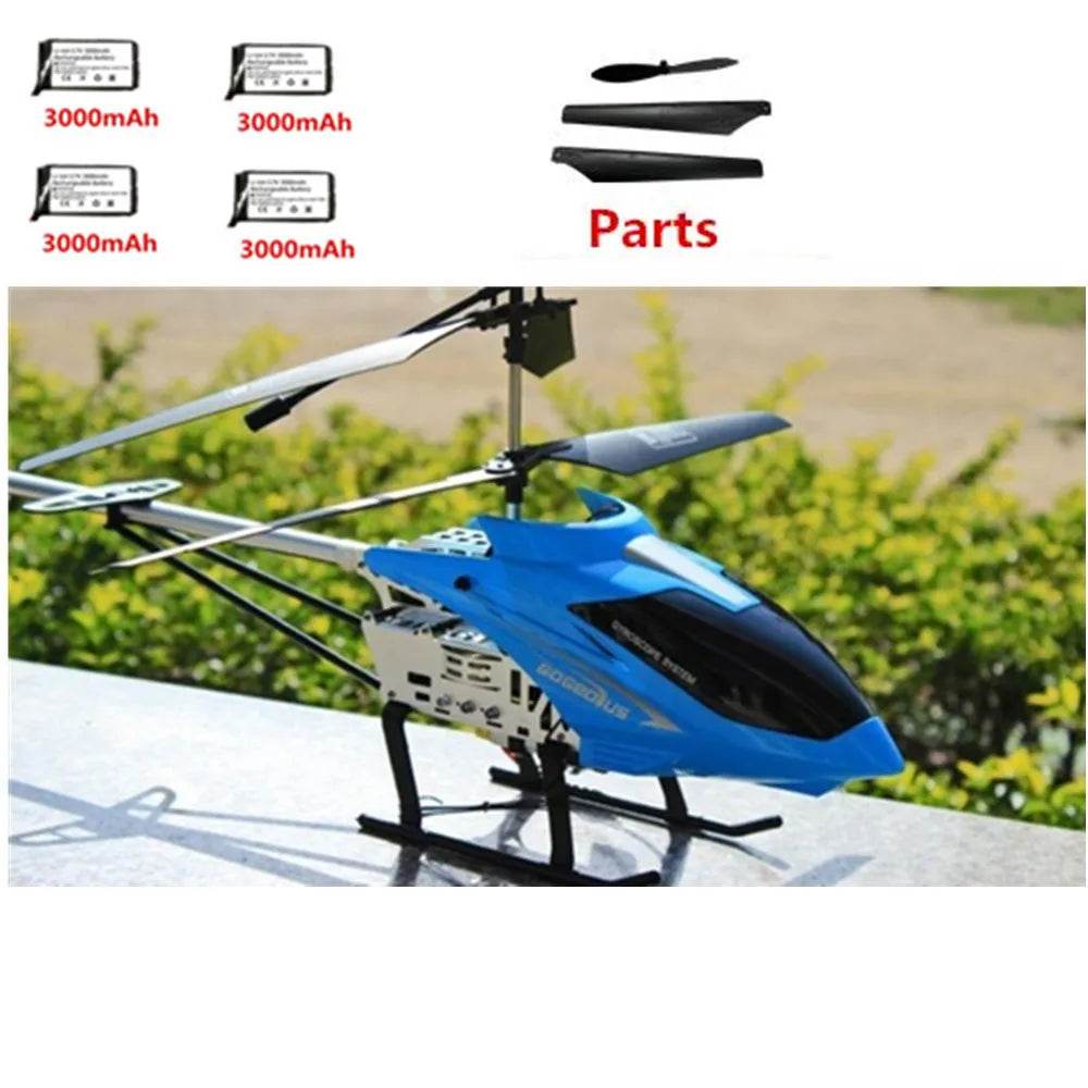 RC Giant 80cm Alloy RC Helicopter - Ultimate Outdoor Fun for Kids! - ToylandEU