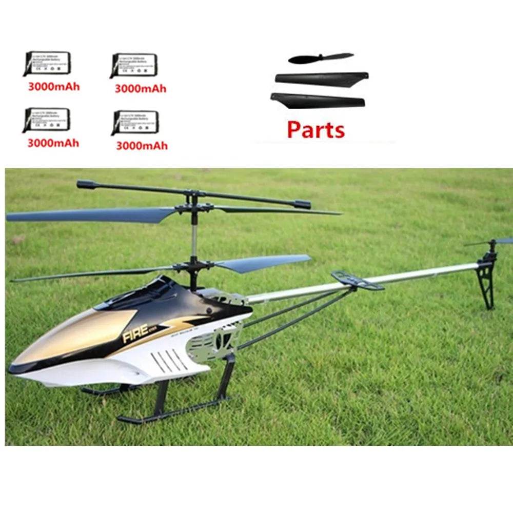 RC Giant 80cm Alloy RC Helicopter - Ultimate Outdoor Fun for Kids! - ToylandEU