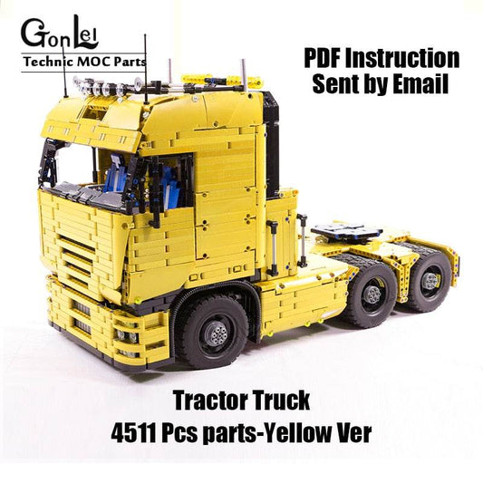 RC GonLeI TechnoTractor Build & Play RC Truck Kit for Kids - Ages 7 & Up - ToylandEU