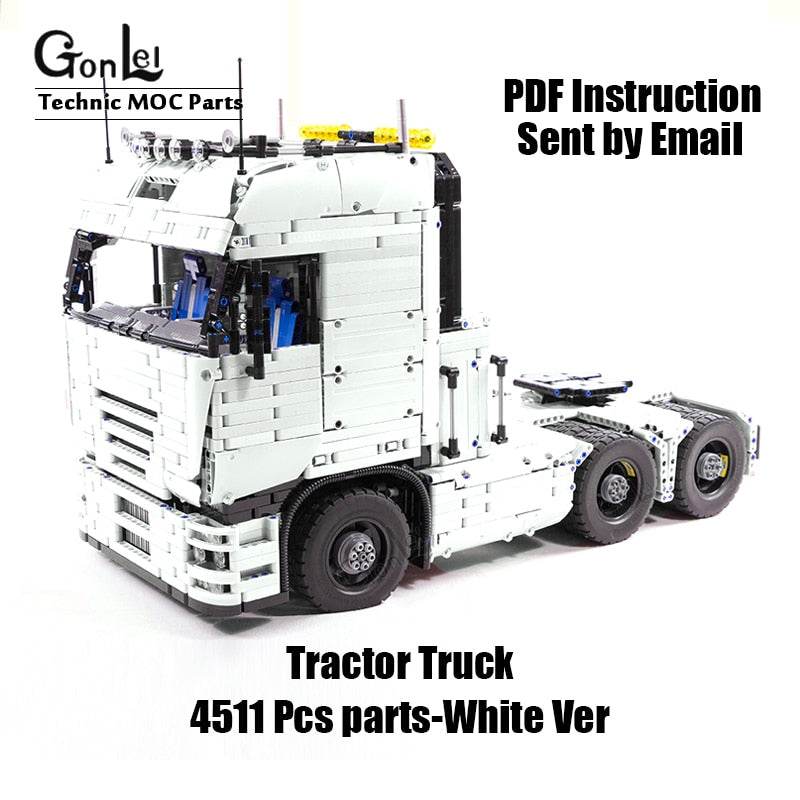 RC GonLeI TechnoTractor Build & Play RC Truck Kit for Kids - Ages 7 & Up - ToylandEU