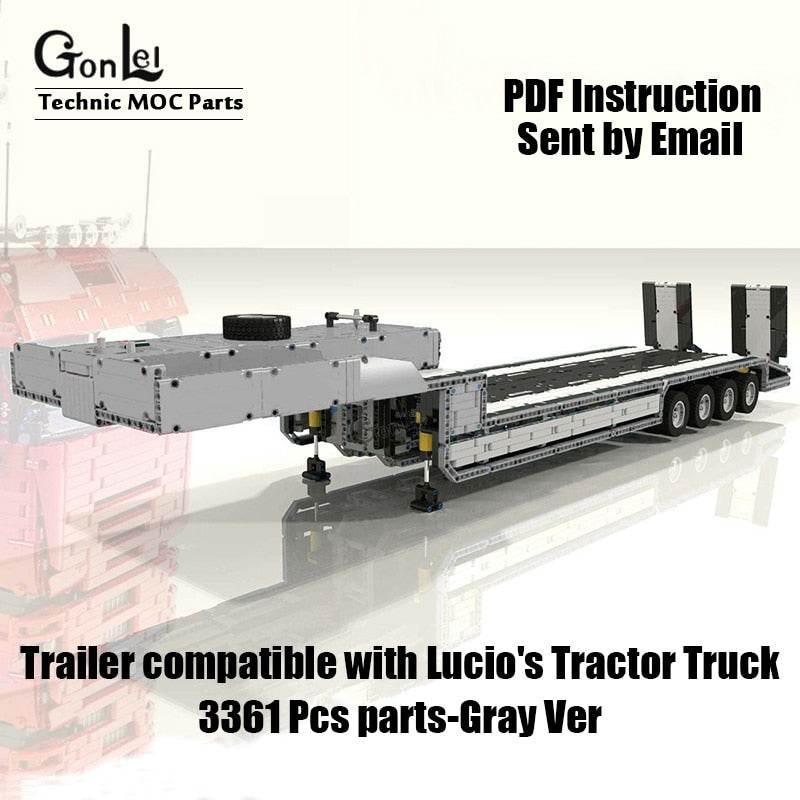 RC GonLeI TechnoTractor Build & Play RC Truck Kit for Kids - Ages 7 & Up - ToylandEU