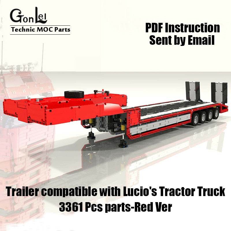 RC GonLeI TechnoTractor Build & Play RC Truck Kit for Kids - Ages 7 & Up - ToylandEU