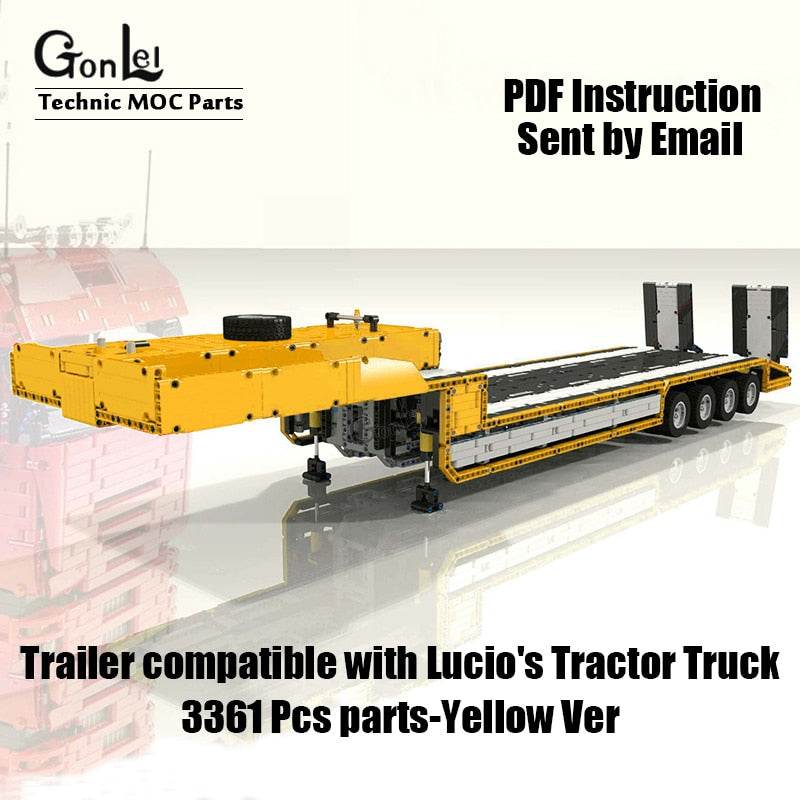 RC GonLeI TechnoTractor Build & Play RC Truck Kit for Kids - Ages 7 & Up - ToylandEU