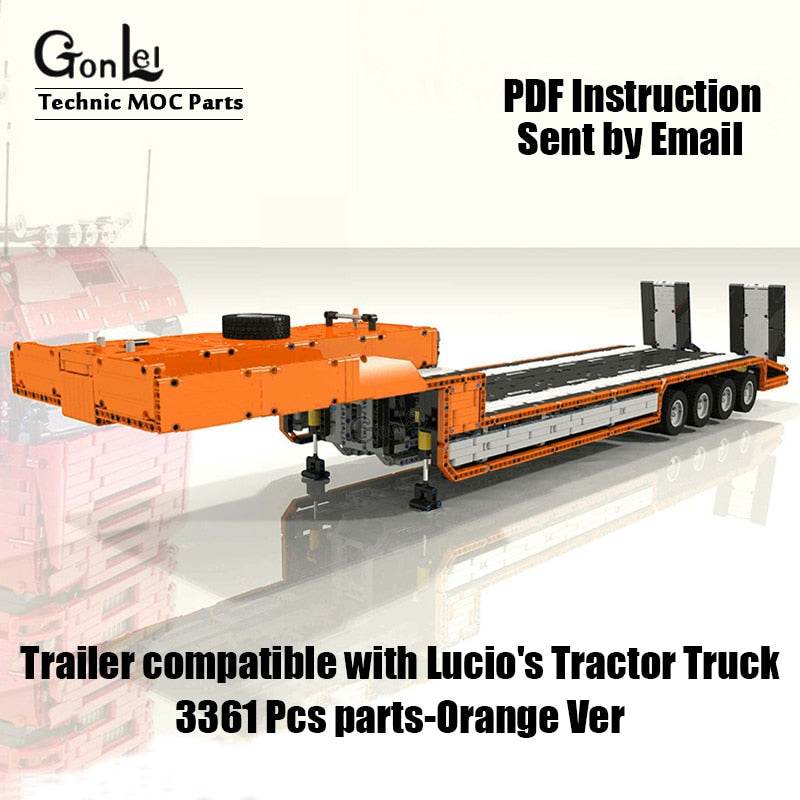 RC GonLeI TechnoTractor Build & Play RC Truck Kit for Kids - Ages 7 & Up - ToylandEU