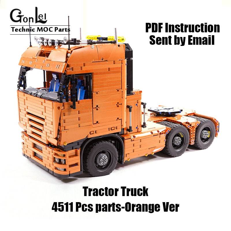 RC GonLeI TechnoTractor Build & Play RC Truck Kit for Kids - Ages 7 & Up - ToylandEU