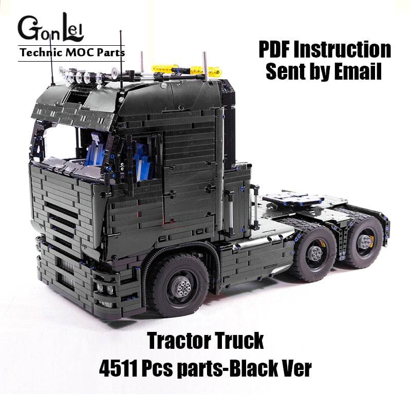 RC GonLeI TechnoTractor Build & Play RC Truck Kit for Kids - Ages 7 & Up - ToylandEU