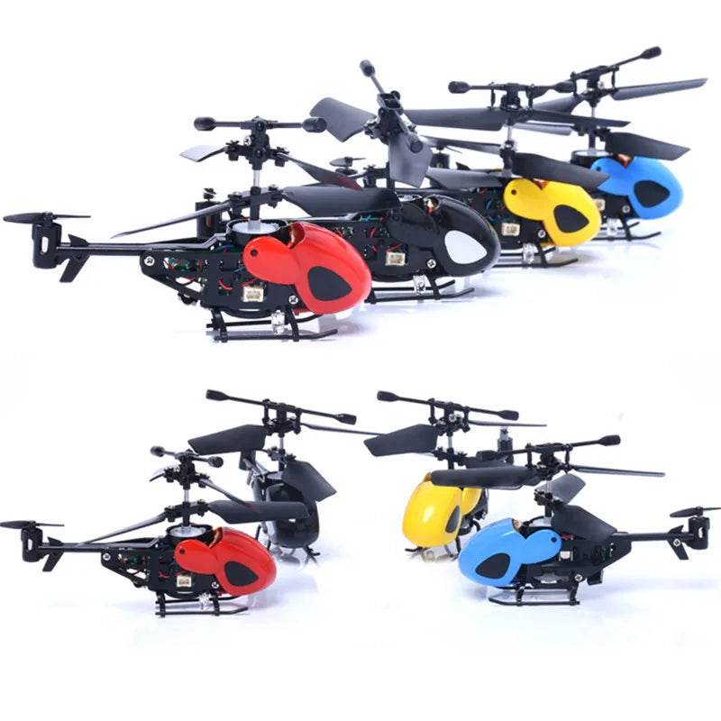 RC Gyro-Stabilized Mini Infrared RC Helicopter QS5010 - 3.5 Channel Fun - ToylandEU