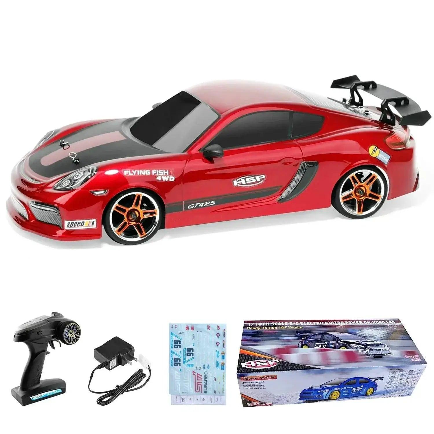  RC HSP FlyingFish 94123: High-Speed 4WD Electric Drift RC Car -  ToylandEU™