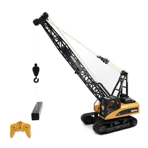 RC Heavy-Duty 1:14 RC Crane Truck - 15 Channel Metal Alloy Powerhouse - ToylandEU