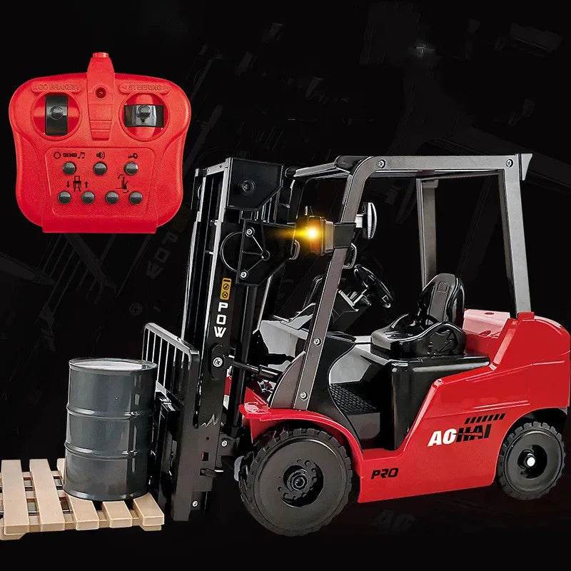 RC Heavy-Duty 1:8 Scale Remote Control Forklift - Metal & Realistic Action - ToylandEU