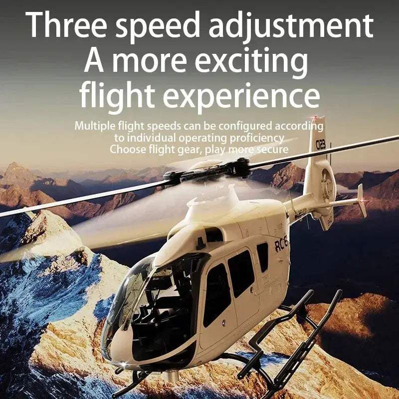 RC Helicopter Brushless Direct Drive 6CH Aileron For Stable Flight - ToylandEU