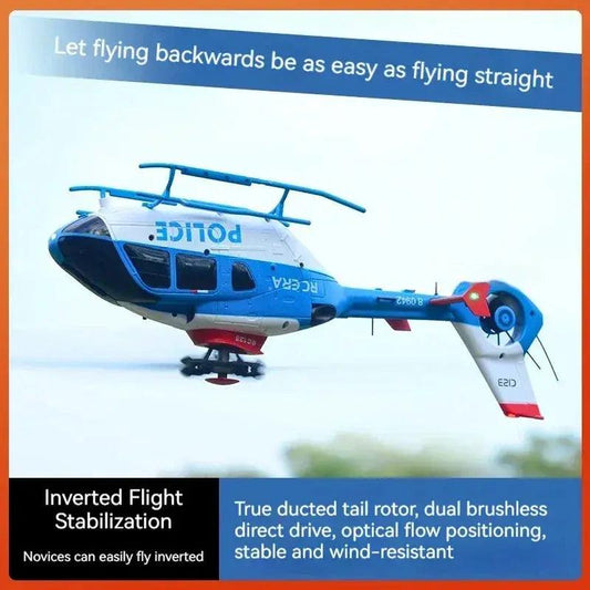  RC Helicopter C123 EC135 Scale With Inverted Stunt -  ToylandEU™