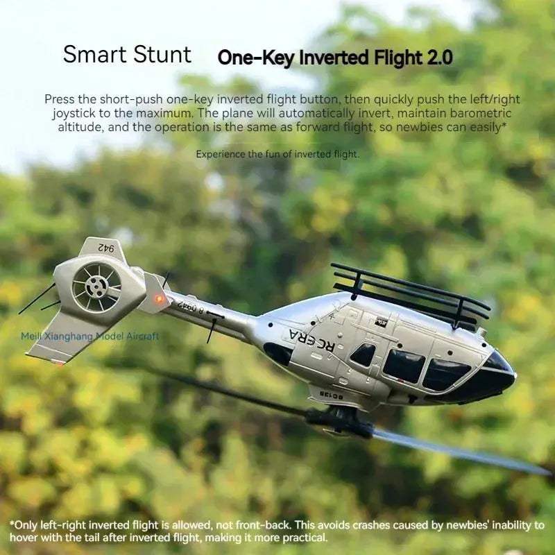 RC Helicopter C123 EC135 Scale With Inverted Stunt - ToylandEU