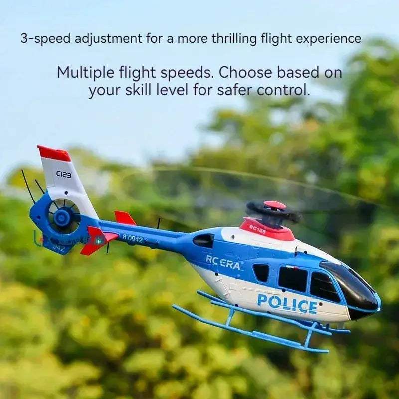 RC Helicopter C123 EC135 Scale With Inverted Stunt - ToylandEU