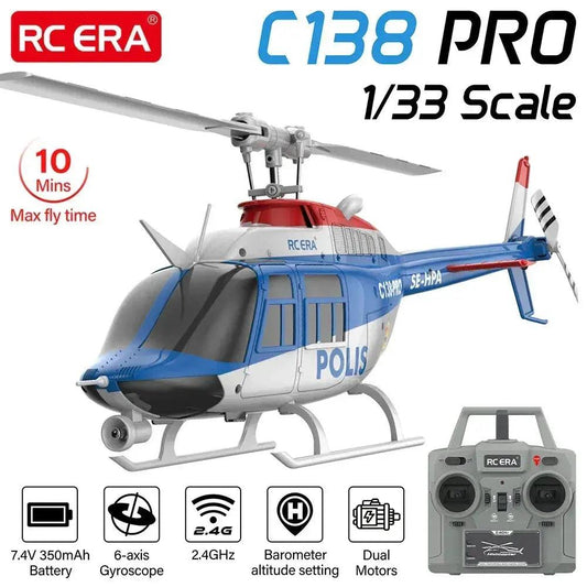  RC Helicopter C138 Pro Optical Flow Positioning Advanced -  ToylandEU™