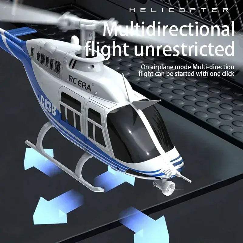 RC Helicopter With Altitude Hold For Stable Flights - ToylandEU