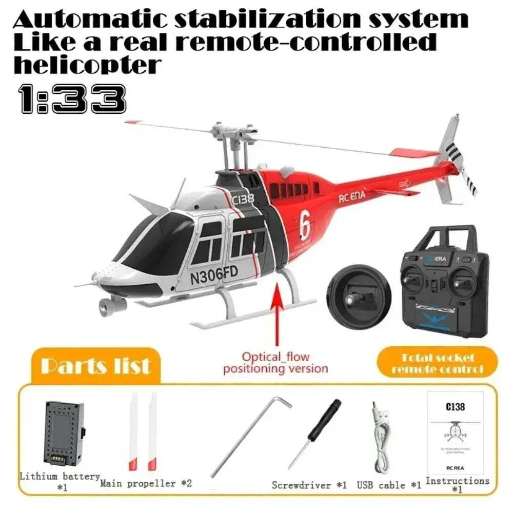 RC Helicopter With Altitude Hold For Stable Flights - ToylandEU