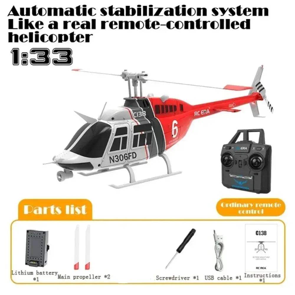 RC Helicopter With Altitude Hold For Stable Flights - ToylandEU