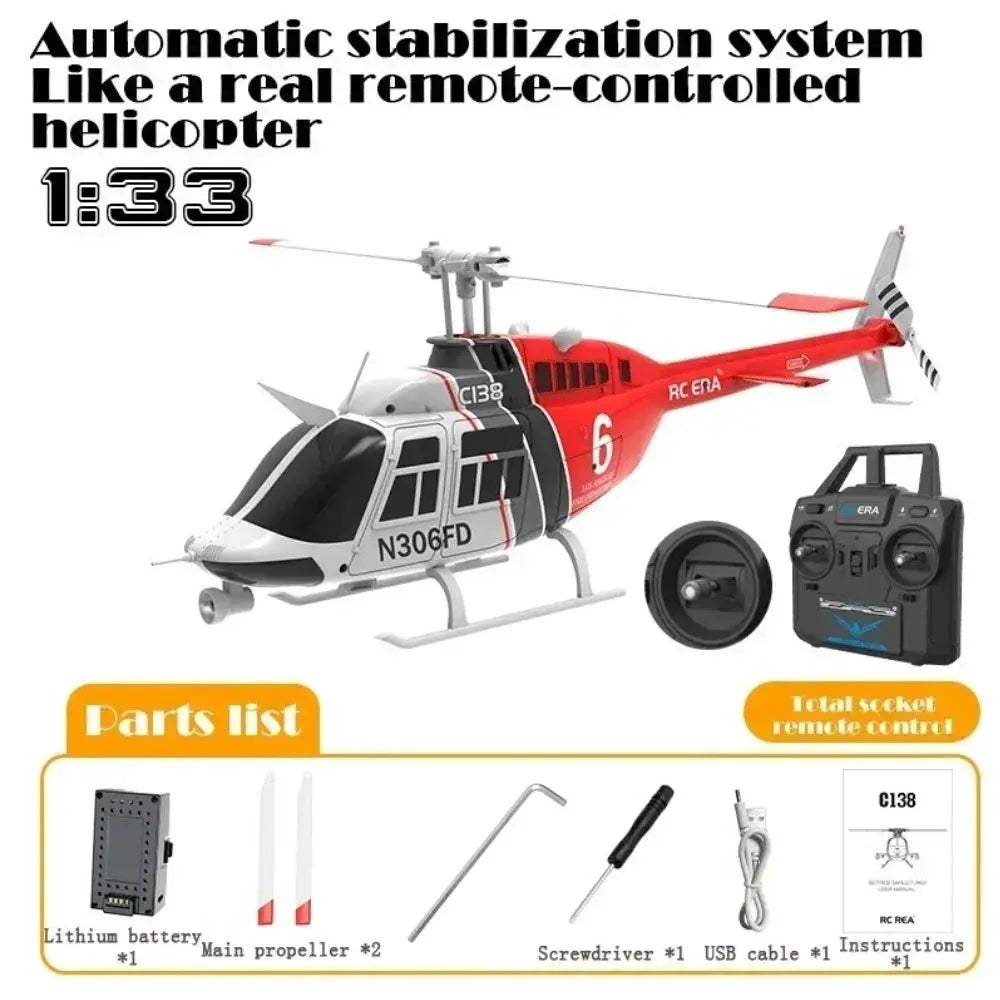 RC Helicopter With Altitude Hold For Stable Flights - ToylandEU