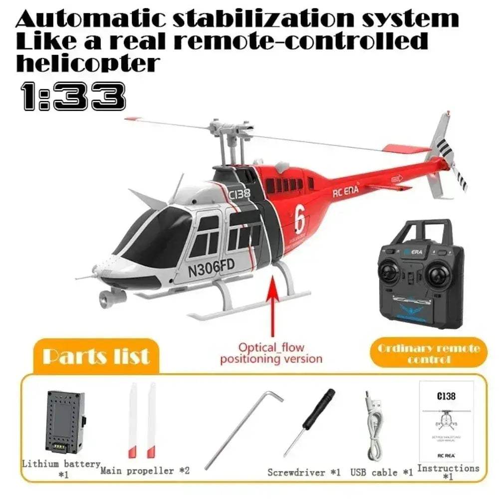 RC Helicopter With Altitude Hold For Stable Flights - ToylandEU
