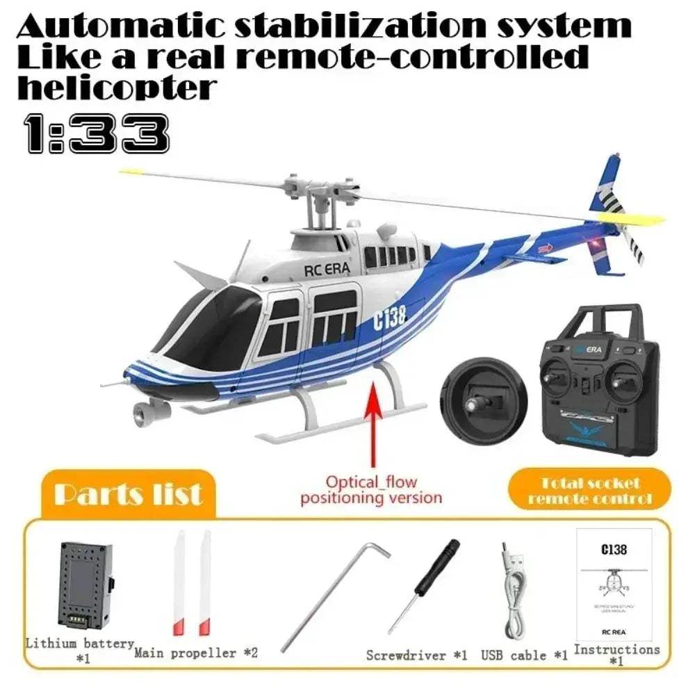 RC Helicopter With Altitude Hold For Stable Flights - ToylandEU