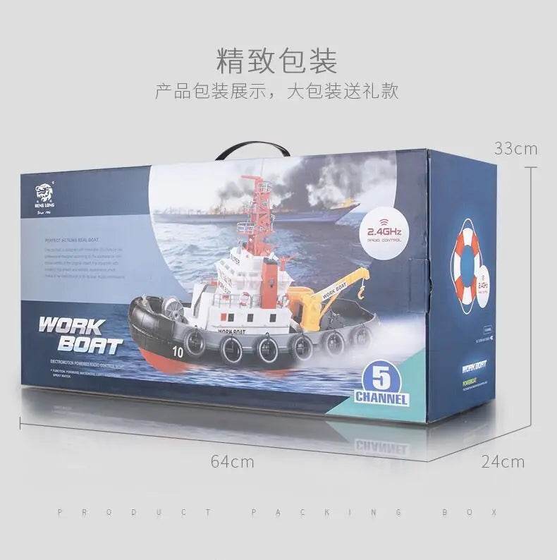 RC Henglong 3810 High-Speed RC Hovercraft - 1:8 Scale Racing Fun - ToylandEU