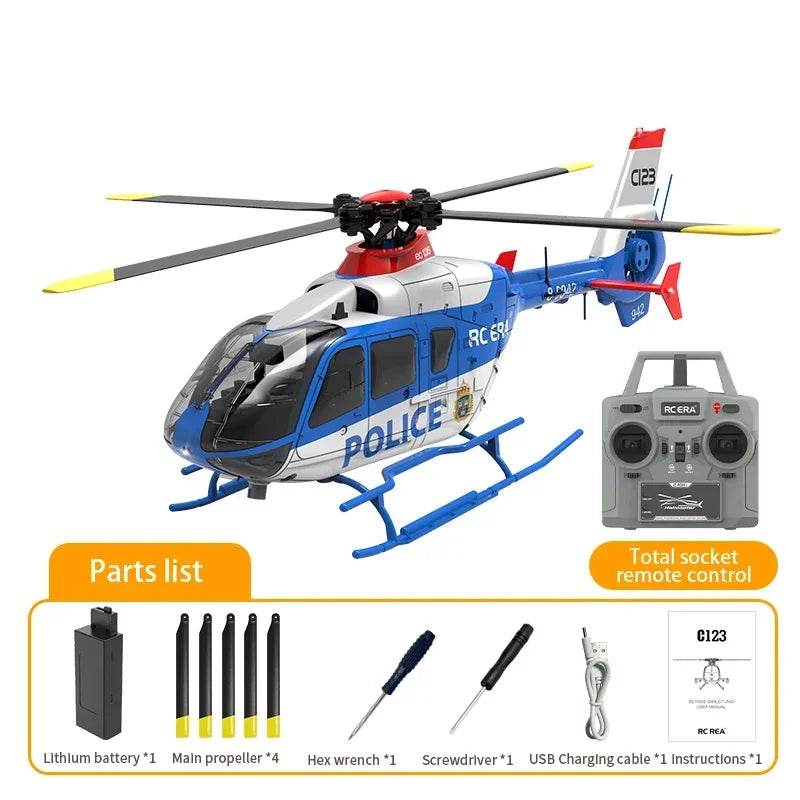 RC High-Flying JJRC C123 Brushless RC Helicopter - Ultimate Remote Toy - ToylandEU