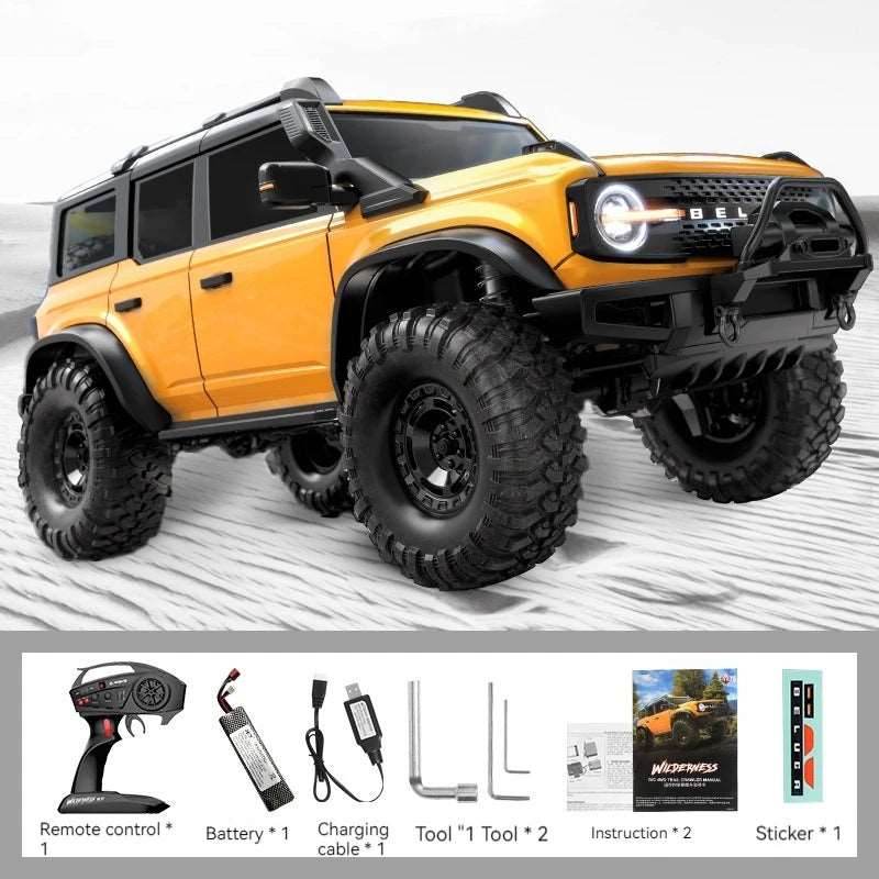 RC High-Performance 1/10 Scale 4x4 RC Car with Realistic Control Features - ToylandEU