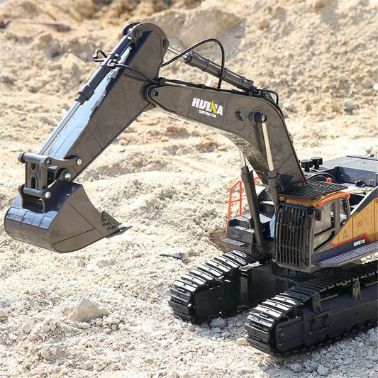 RC High-Performance 1:14 Scale RC Alloy Excavator with Realistic Sounds - ToylandEU